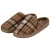 Apollo geruite pantoffels beige
