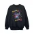 Disney Meisjes Lilo & Stitch Vrolijk Regenboog Sweatshirt (Zwart)