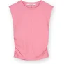 Homage to Denim H-cs25m106 sleeveless top with gathering