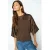 Mos Mosh top – bruin