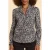 ICode Black Shirt With Graphic Floral Print