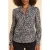 ICode Black Shirt With Graphic Floral Print