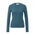 Dames T-shirt met lange mouwen en knoopsluiting COMMA