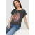 QS T-shirt zwart