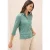Cecil Dames Poloshirt met 3/4 mouwen in Groen
