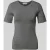 MSCH Copenhagen T-shirt met geribde ronde hals, model ‘Betrina’
