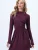 Trend Alaçatı Stili Jurk  bordeaux