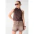 Shoeby top – bruin