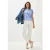 Cecil Dames Shirt met mixprint in Blauw