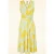 Topvintage exclusive ~ Jane Lily swing jurk in geel