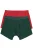JP1880 Boxershorts  donkergroen / bloedrood