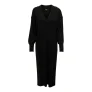 Mesh midi-jurk met v-hals voor dames Only Onlnew tessa