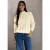Street One Studio Dames Trui met gebreid patroon in Beige