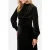 Forever New Viola Velvet Keyhole Top Black