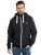 deproc Sweatvest ‘FinnCMYK II MEN’  zwart