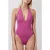 French Connection Core Halter Neck Costume Festival Fuchsia