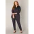 Base Level Curvy blouse travelstof zwart