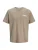 JJ Rebel Shirt ‘JREBZACK’  donkerbeige / wit