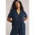 WE Fashion Curve jumpsuit blauw