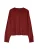 VERO MODA Trui ‘VMGOLD ART’  karmijnrood