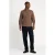 Resteröds regular fit geruit casual overhemd – bruin