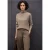 Street One Dames Trui van verengaren in Beige