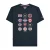 Lambretta Heren SS25 Badge T-Shirt (Marine)