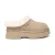 EVER AU Dames chunky schapenvachtlaarzen met plateauzool – Savanna
