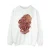 Harry Potter Dames/Dames Gryffindor Schets Crest Sweatshirt (Wit)