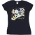 Li-cense Disney dames goofy lezen in de ruimte katoenen t-shirt