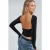 Slim Fit Crop Blouse met Rugdetail