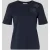 Christian Berg Woman Selection T-shirt met florale applicaties en ronde hals