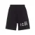 DSquared2 Mannen Icon Logo Shorts (Zwart)