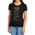 Batman T-shirt voor dames met strakke pasvorm, met afbeelding van de donkere Batmobile ter ere van het 85-jarig jubileum (Zwart)