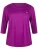 Active by Zizzi Functioneel shirt  lila / zwart