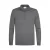 Profuomo wollen regular fit gebreide trui – donkergrijs