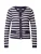 s.Oliver BLACK LABEL Gebreid vest  donkerblauw / wit