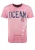 Key Largo Shirt ‘KLOcean’  donkerblauw / oudroze / donkerrood / natuurwit