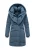 Marikoo dames gewatteerde mantel Virenaa met layer-look & fleecevoering