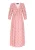 faina Jurk ‘Fashion Look’  kaki / rosa / lichtroze