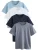 Next Shirt  navy / hemelsblauw / basaltgrijs / wit