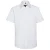 Russell Collection Heren Oxford Easy-Care Getailleerde Overhemd met Korte Mouwen (Wit)