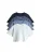 The Set Shirt  marine / opaal / duifblauw / wit
