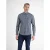 LERROS regular casual overhemd donkerblauw