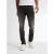 Petrol Industries – Heren Slim Fit Jeans Seaham Everglades – 30% organic cotton Mix – 6-pocket – Narrow waist – Vintage wash – Zwart –