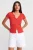 Slim Fit V-hals Knopenblouse