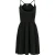Urban Classics Dames spaghettibandjurk