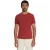 No Excess T-shirt crewneck slub cayenne