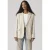 Levi’s Stella Relaxed Cotton Linen Blazer Herringbone Peyote