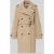 SAVE THE DUCK Regular fit trenchcoat met afneembare stoffen riem, model ‘Talya’